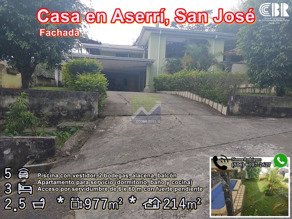 1. Fachada. Casa en Aserrí. San José. RONO-7edf7bb4