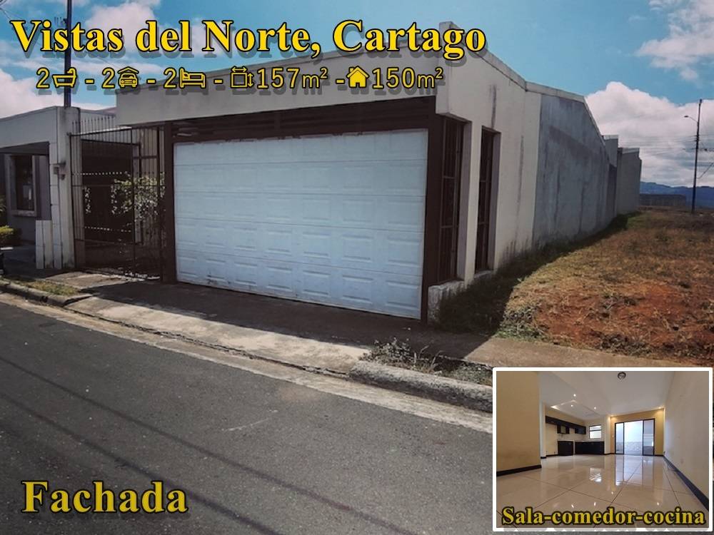 1. Fachada. Casa en Vistas del Norte. Cartago. RONO-772fea30