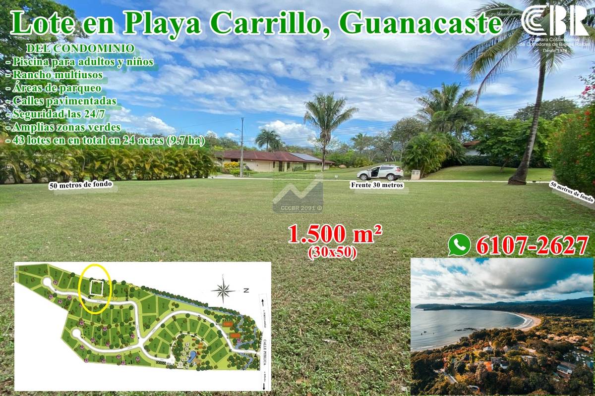 2. Lote en Puerto Carrillo, Guanacaste. RONO-4128ce94