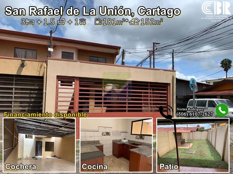 1. Casa en Tres Ríos de Cartago. RONO-f7fe2313