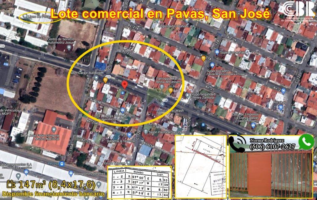 1. Vendo lote comercial en Pavas, San José. RONO-e0f4cb5c