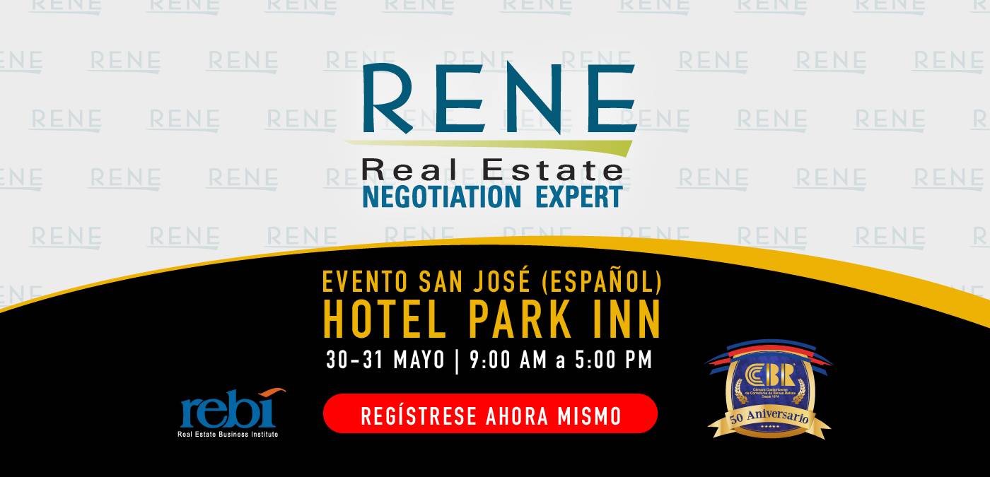 RENE Real Estate Negotiation Expert Evento San José