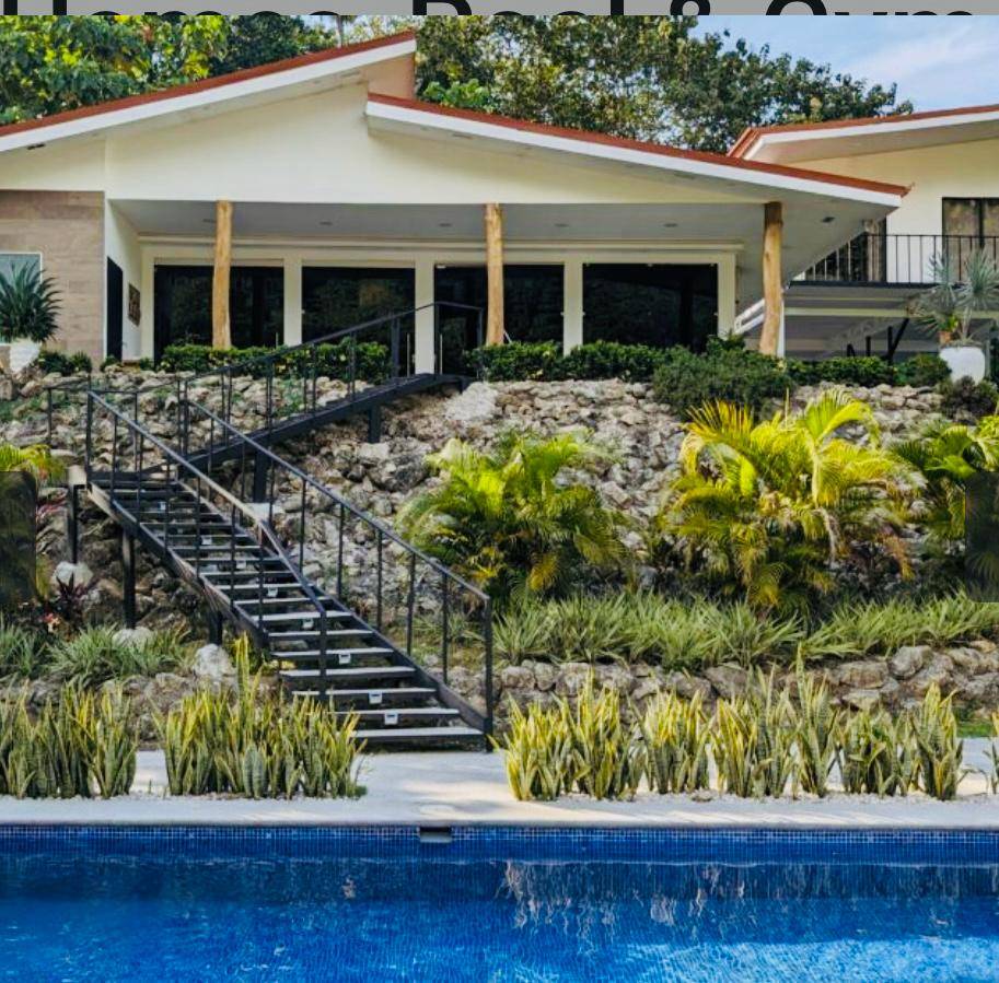 Main House with pool