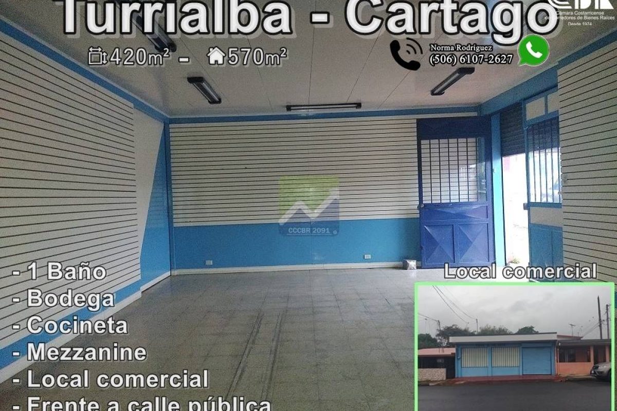 2. Local comercial y bodega en Turrialba, Cartago-0c1e4a19