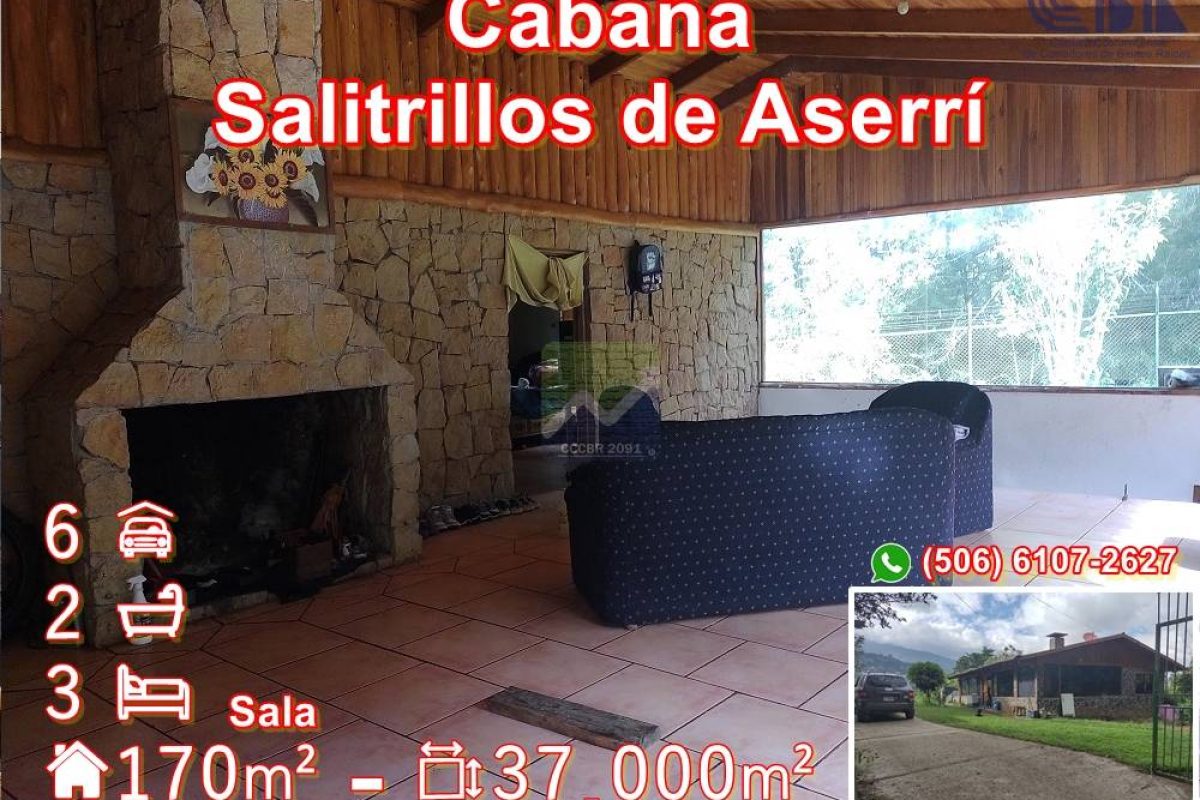 2. Sala. Cabaña en Aserrí. RONO-fc62eeb1