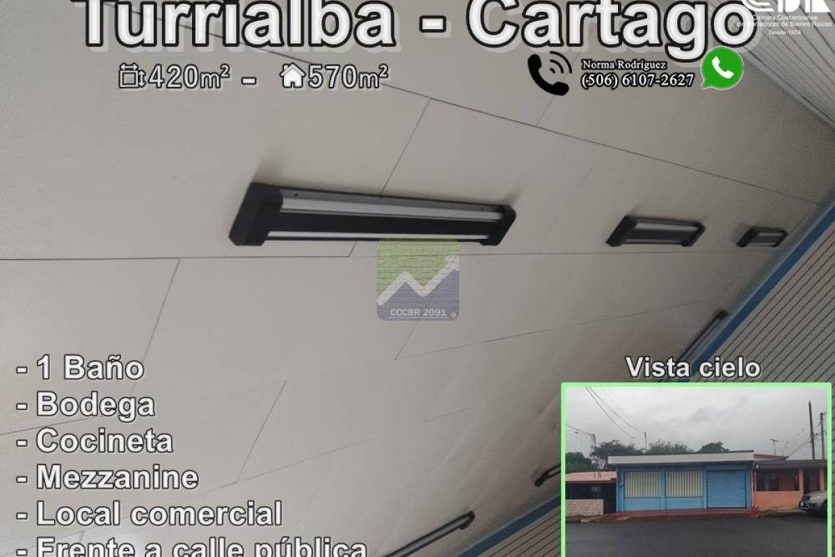 4. Local comercial y bodega en Turrialba, Cartago-1642844a