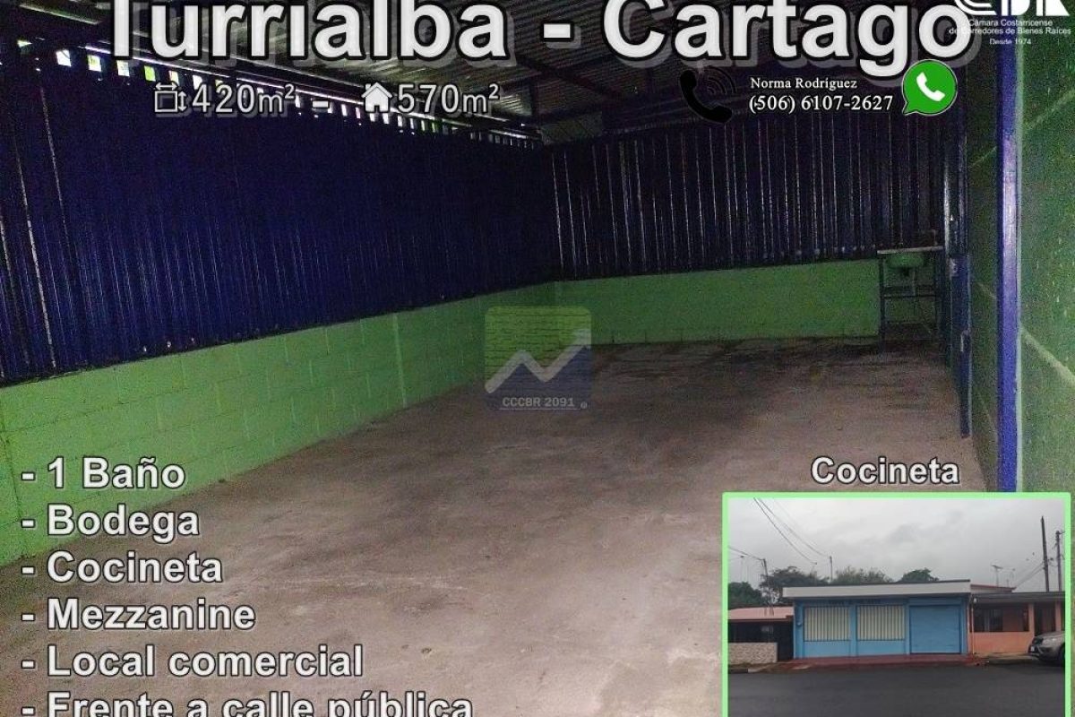 7. Cocineta. Local comercial y bodega en Turrialba, Cartago-49d373dc